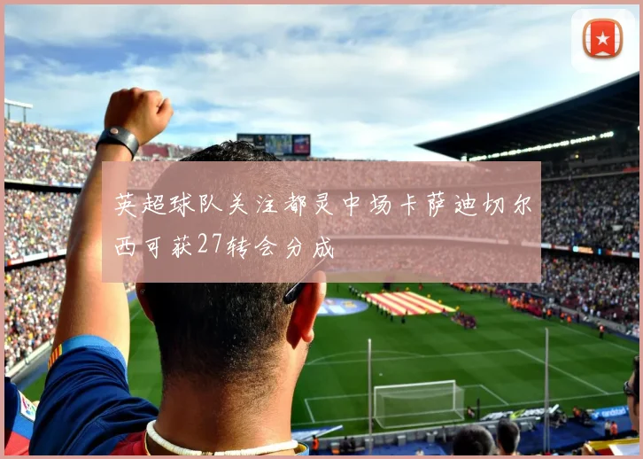 英超球队关注都灵中场卡萨迪切尔西可获27转会分成